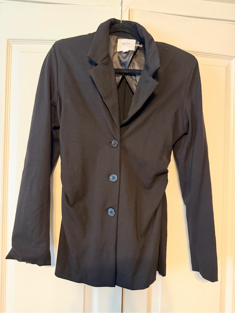 GREY LAB Black Women's Blazer Jacket
